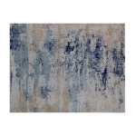 Palazzo Jacquard Carpet Blue