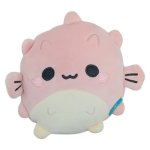 Travel Pillow Set With Mask Puffer Fish