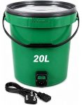 Electric Boiling Bucket With Heating Element And Lid Heat-resistant Plastic Fast Water Heating For Bathing Laundry Camping