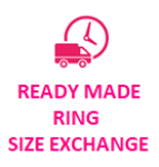 Ring Size Return & Exchange Only For Non-personalized Rings