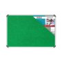 Parrot Bulletin Board Ribbed Aluminium Frame 900X600MM - Palm