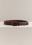Mica Grain-leather Belt