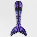 Mermaid Tail Adult teen Size Purple Flutter JP35 - L