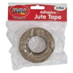 Adhesive Jute Tape 2.5CM Wide 2.75 Long