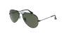 Unisex Aviator Sunglasses In Black - Black / One Size