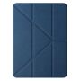 Leather Case For Ipad Air 13 With Pen Slot 2024 Blue