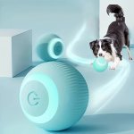 Interactive Usb-rechargeable Cat Toy Ball - For Smart Silicone Rolling Plaything For Kittens & Puppies Dual Modes Obstacle Avoid