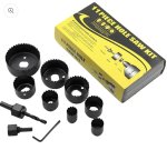 Hole Saw Kit 11 Piece