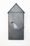 Metal Bird Key Box 57X27X9CM