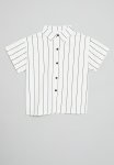 PoP Candy Striped Shirt - Grey & White