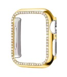 Kd Cover With Bling Crystal Diamonds PC Protective Frame 40MM Apple Watch Gold