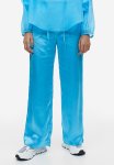 Pull-on Satin Trousers - Blue