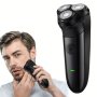 Electric Shaver Rechargeable Mini Portable Shaver Intelligent Floating Shaver Face Cleaning Cordless Shaving Razors Gift For Men