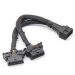 2 In 1 16PIN Car Obd Elbow Extension Cable Converted Cable