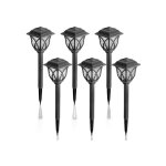 Zs - 6PCS Solar Garden lawn Light