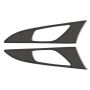 Mazda 3 Car Door Bowl Handle Cover Trim Carbon Fiber Look Sticker Film