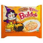 Buldak Quattro Cheese Hot Chicken Flavour Ramen Noodles 145G