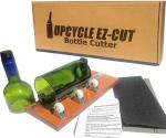 Glass Bottle Cutter Kit: Beer & Wine Bottle Cutter Tool To Make Glasses + Edge Sanding Paper & Spring-force Technology Kit