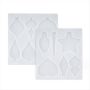 Christmas Resin Mold 2 Pcs Christmas Ornaments Silicone Mold