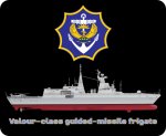 Valour-class Guided-missile Frigate Mouse Pad