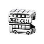 B15-C3667 - 925 Sterling Silver London Bus European Charm Bead