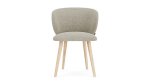 Ellie Dining Chair Vega Sand Dune Oak Soap Legs