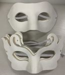 White Full Face Masquerade Mask