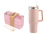 Stainless Steel Vacuum Flask 1200MI & Eco-friendly 3-LAYER Lunchbox