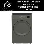 Defy Manhattan Grey Air Vented Tumble Dryer - 8KG DTD317