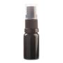 10ML Black Glass Aromatherapy Bottle With Spritzer - Black 18/410