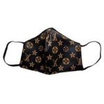 Louis Vuitton Replica Leather Face Mask