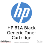 Hp 81A Black Compatible Toner Cartridge – Alternate Brand