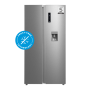 Midea 513L Stainless Steel Side By Side Refrigerator - HC-689WEN Esn