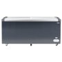 Island Freezer W Sliding Glass Top -545L Polarcab