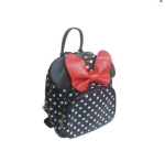 Cute Stylish Waterproof Mickey Mouse Kids Backpack Girls - Black & White