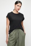 Edit Boat Easy Turn Up Sleeve Tee - Black