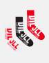 Diesel Skm Ray Threepack E4273 Socks - One Size Fits All / Multi