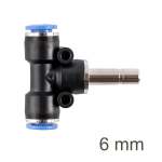 AirCraft Insert T-joint Pu 6MM