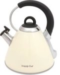 Snappy Chef 2.2L Beige Whistling Kettle - KEBE002