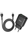 Hoco CS14A Dual Ports Pd 20W Usb-c Type-c + Qc 3.0 USB With Type C To Type C Cable 1M