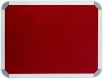 Parrot Info Board Aluminium Frame 1000 1000MM Burgandy