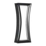 Apex LED Outdoor Wall Light - Black