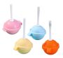 4 Pcs Silicone Lollipop Mold Non-stick Ice Cream Candy Maker For Summer