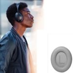For Bose NC700 Headset Earmuffs Headset Sponge Sleeve Grey Earphone Cover + Cushion