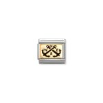 Composable Anchors Nswe Plate 18K Gold