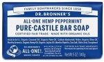 Dr. Bronner's Pure Castile Soap Bar Peppermint