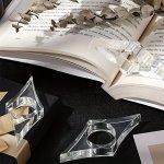 Clear Acrylic Thumb Book Supporter - Book Page Expander Bookmark