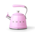 Smeg Whistling Kettle – Pastel Pink