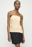Superbalist Strapless Draped Shell - Neutral