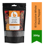 Ib Whole Black Pepper 200G Premium Peppercorns Bold Spice For Cooking & Seasoning South Africa - 200G